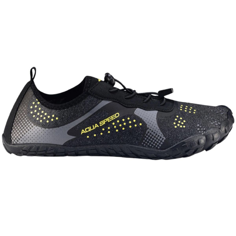 Nautilus topánky do vody čierna-žltá 4