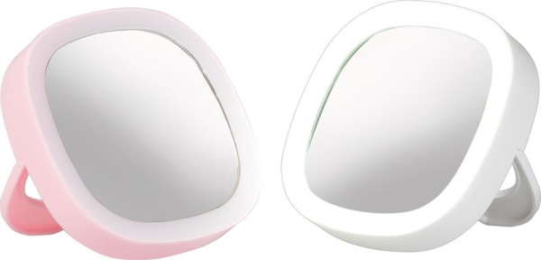 Zrkadlo Strend Pro XL1204011, vreckové, kozmetické, LED, 3xAAA, Sellbox 10 ks 1