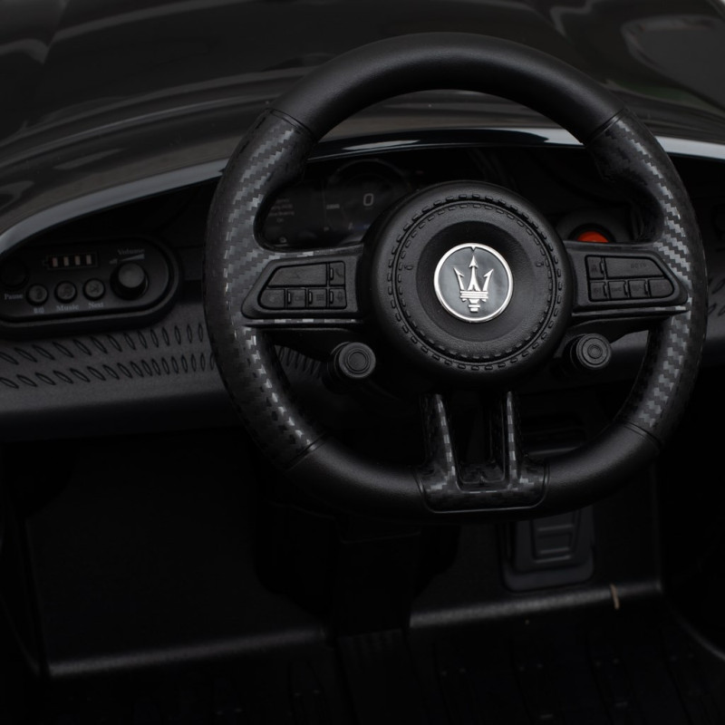 Elektrické autíčko Maserati GranTurismo Baby Mix čierne 4