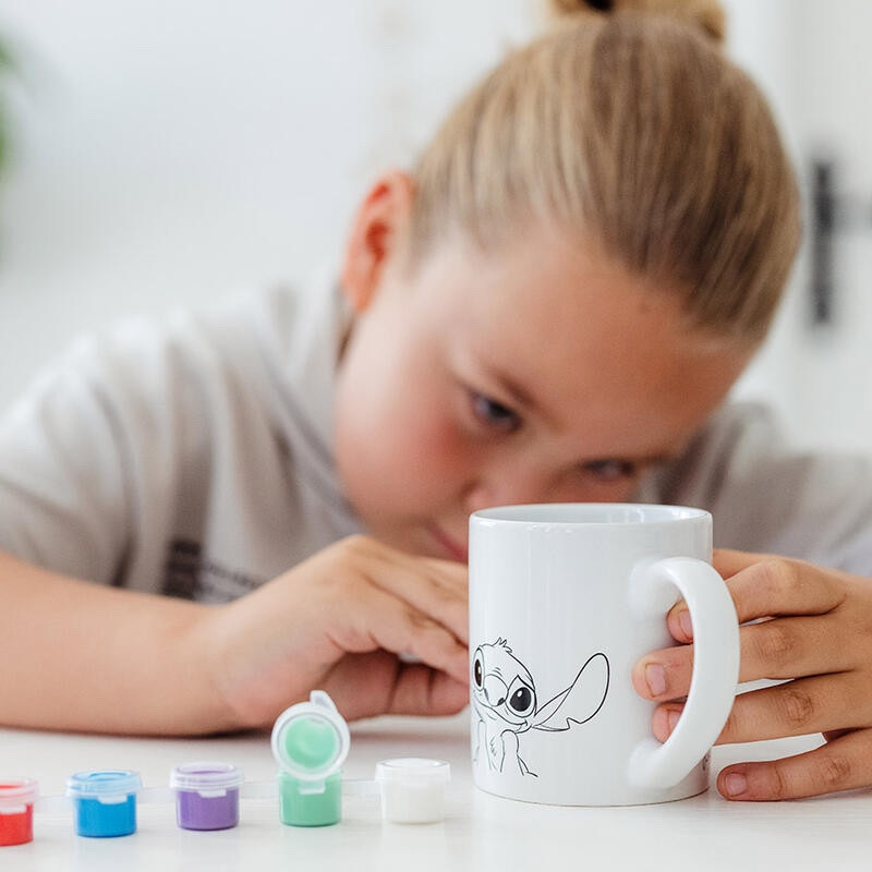 Stitch Maľovanie hrnčeka 2