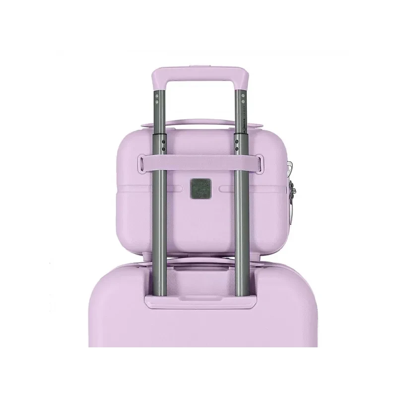 ABS Cestovný kozmetický kufrík PEPE JEANS ACCENT Lila, 21x29x15cm, 9L, 7693935 8