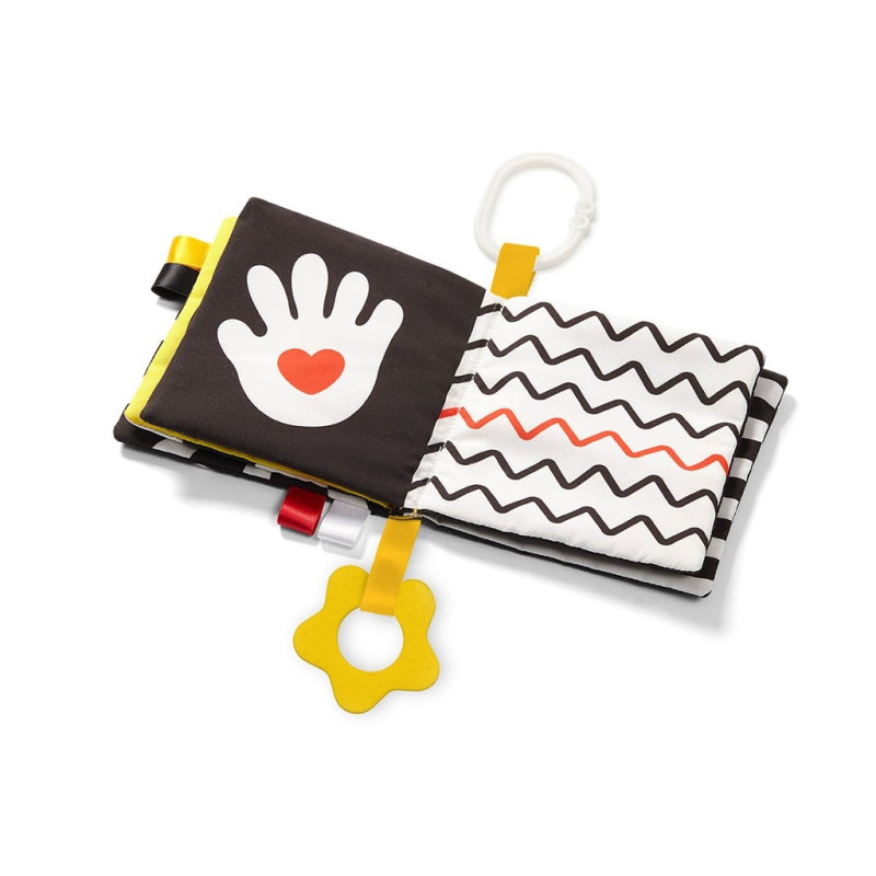 Detská senzorická knižka Baby Ono My contrast book 4