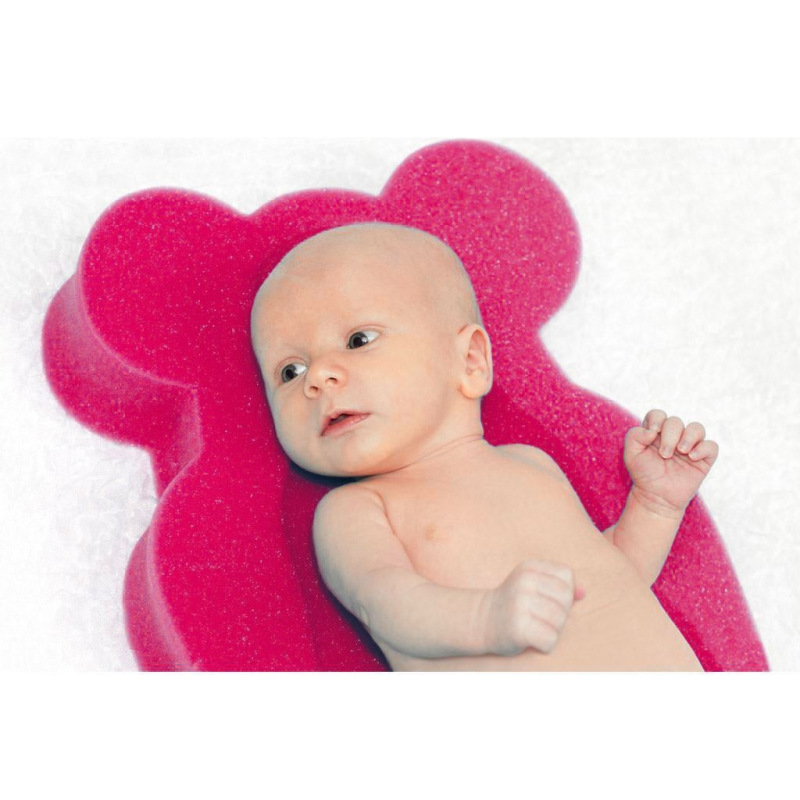 Penová podložka maxi New Baby BASIC medveď červená 1