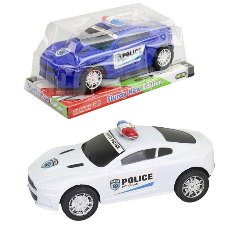 Auto policajné na zotrvačník