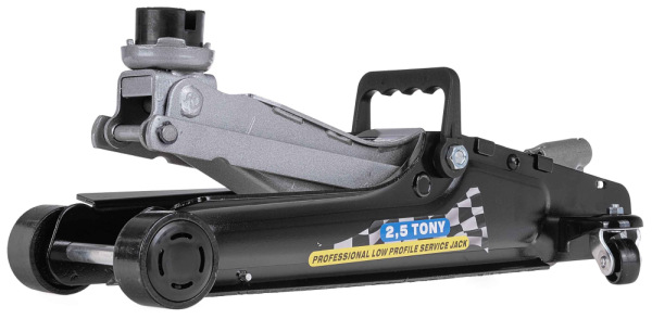 Zdvihák hydraulický pojazdný nízky 2.500 kg, 85-380 mm, kufrík, GEKO 4