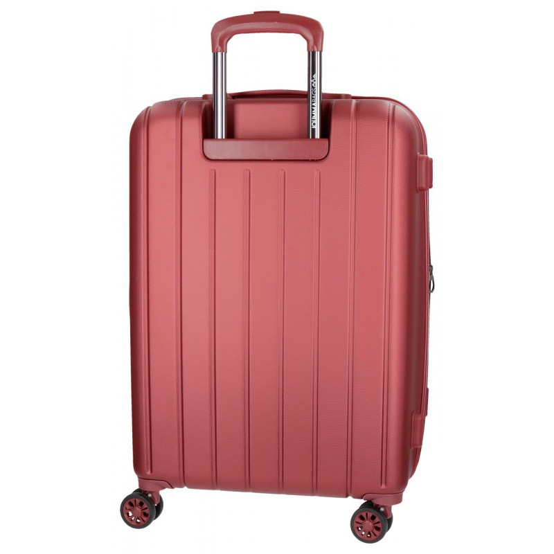 MOVOM Wood Red, Škrupinový cestovný kufor, 75x52x32cm, 109L, 5319366 (large exp.) 2