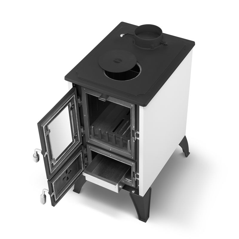 Kachle 806 IGLO, 10,69 kW, liatina, biele 2