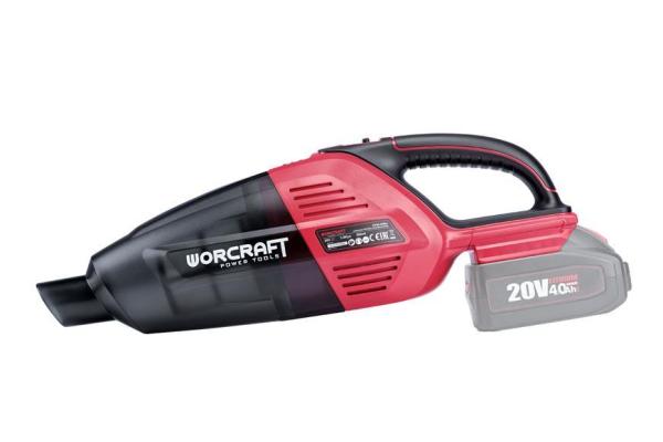 Vysávač Worcraft CPVC-S20Li ShareSYS, 20V Li-Ion, na auto