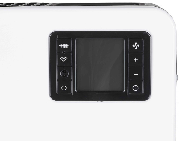 LCD konvektorový ohrievač 2300W s diaľkovým ovládaním a WiFi, GEKO 1