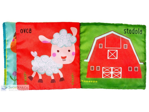 Petite Boutique Farma, látková knižka 3