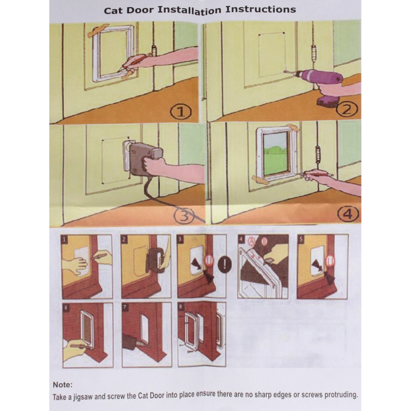 Pet Gate dvierka pre psy biela 2