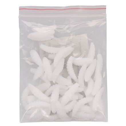 Merco Bait Soft Worms umelí červy 50 ks biela 1