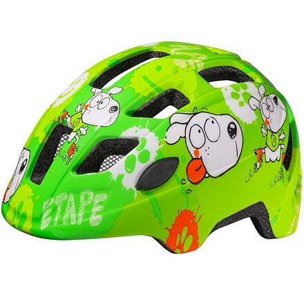 Etape Kitty detská cyklistická prilba zelená veľ. XS-S