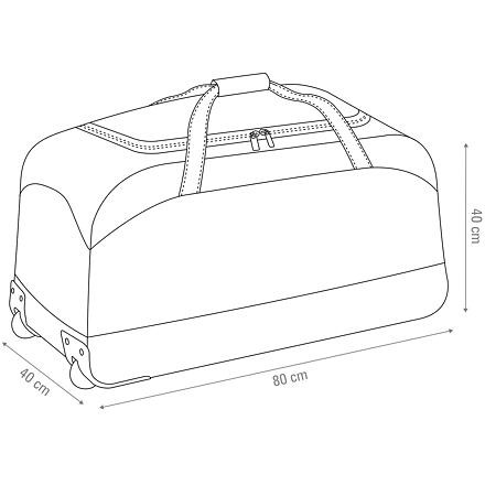 Team Trolley Bag cestovná taška na kolieskach 4