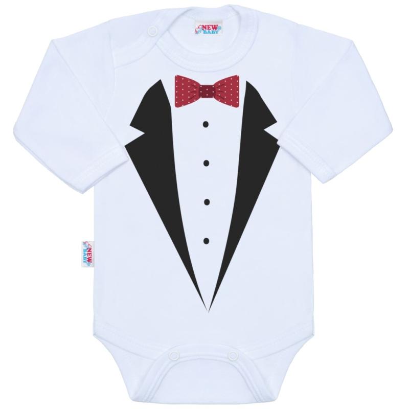 Body s potlačou New Baby smoking 56 (0-3m)