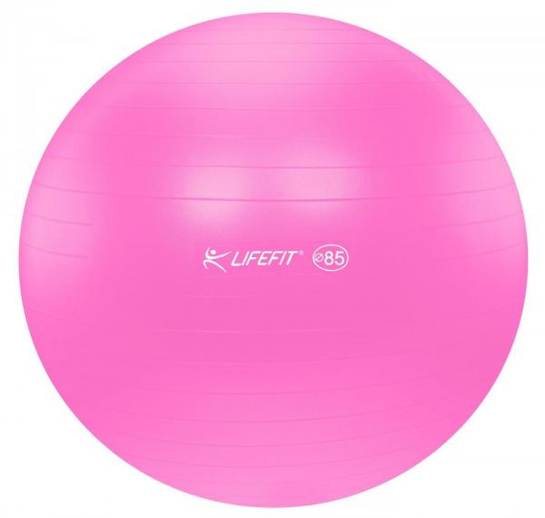 Gymnastická lopta LIFEFIT ANTI-BURST 85 cm, ružová