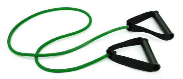 Posilňovací expander / guma SEDCO s držadlami ľahká zelená