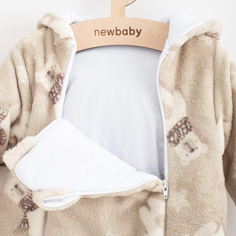 Dojčenský Wellsoft zimný overal New Baby Polar Bear 56 (0-3m) 1