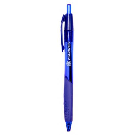 ASTRA ASTRAPEN TROPIC, Guľôčkové pero 0,7mm, modré, stojan, mix farieb, 201022021