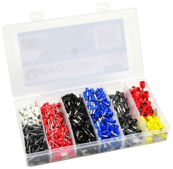 Sada káblových koncoviek, 1200 - dielna, GEKO