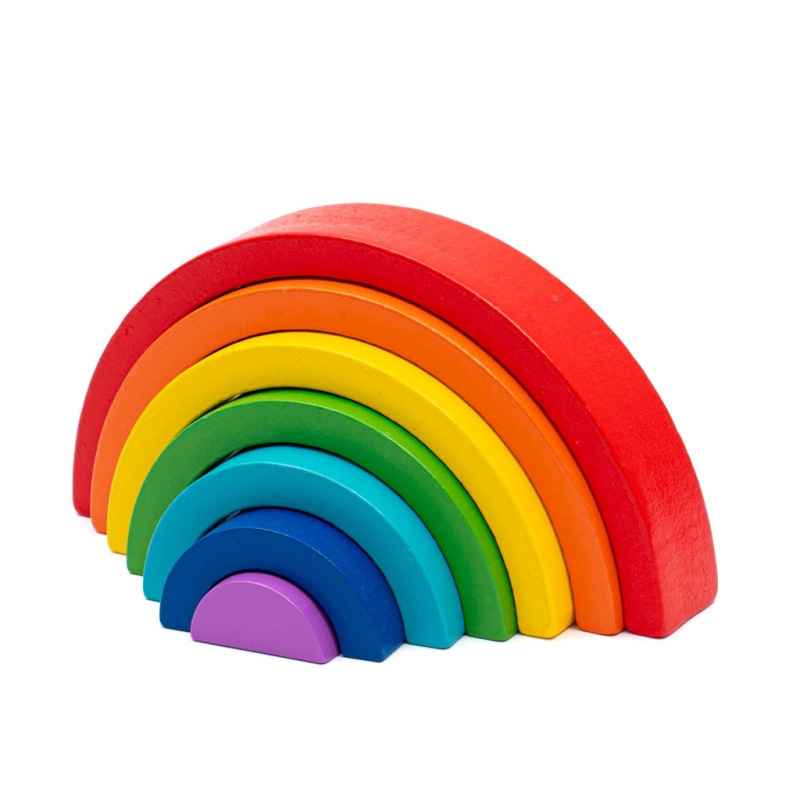 Drevená dúha Montessori Baby Mix 1