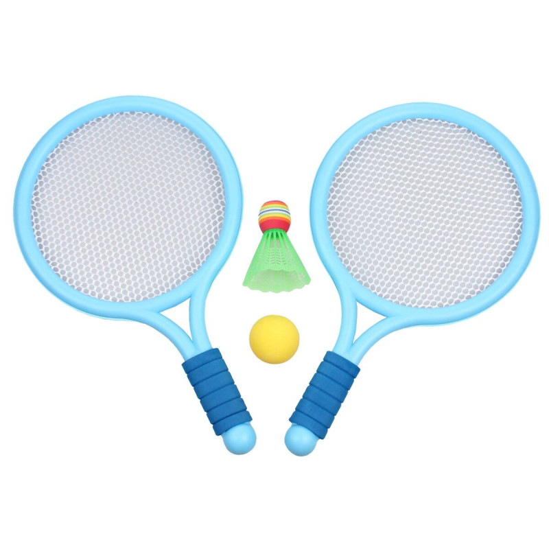 Racket Ball Games sada pálok s loptičkami modrá