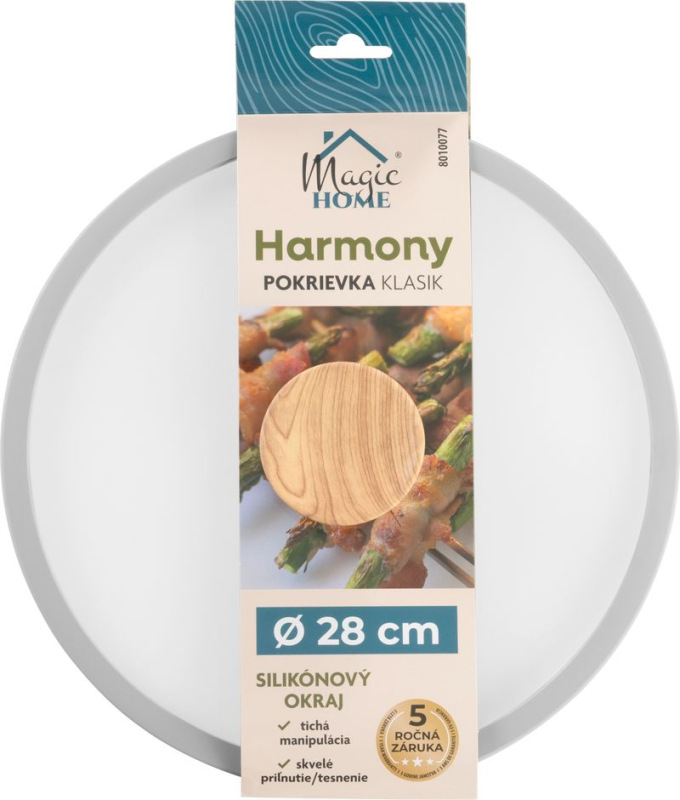 Pokrievka MagicHome Harmony, sklenená, 28 cm 2