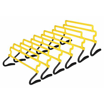 Hurdle Set sada nastaviteľných prekážok žltá 1