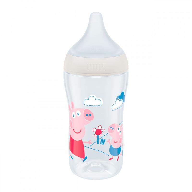 Dojčenská fľaša NUK Perfect Match Peppa Pig Temperature Control 260 ml