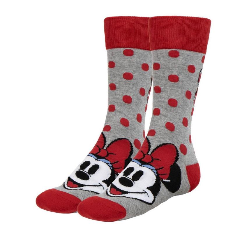 Univerzálne ponožky Minnie Mouse, darčekové balenie, Sada 3ks, veľkosť 36-43, 2900002450