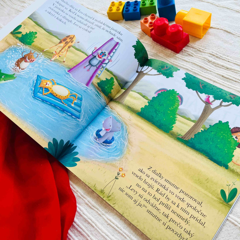 O hanblivom levíkovi Leovi, ktorý sa vydal na cestu za odvahou 3