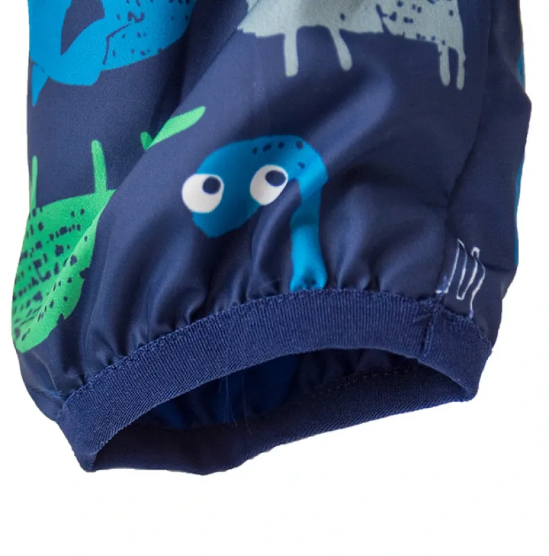 Chlapčenská jarná / podzimná bunda s potlačou a kapucou, Pidilidi, PD1092, modrá