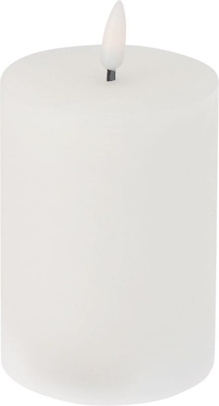 Sviečka, LED, biela, časovač, interiér, 75x75x100mm, sellbox 12 ks 3