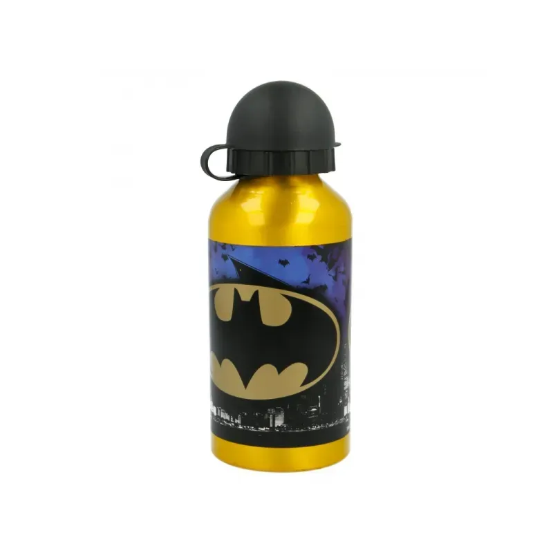 Hliníková fľaša na pitie BATMAN, 400ml, 85534