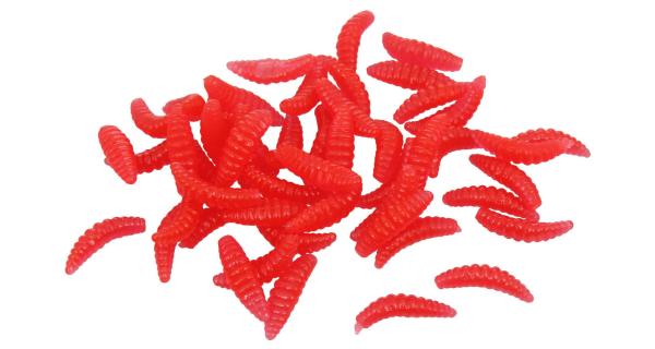 Merco Bait Soft Worms umelí červy 50 ks červená