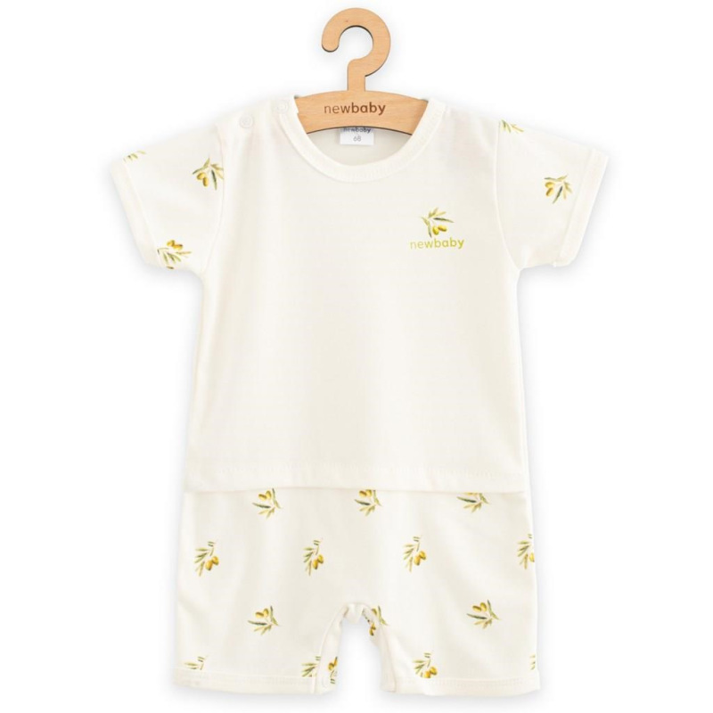 Dojčenský letný overal z organickej bavlny New Baby Olivy 68 (4-6m) 1