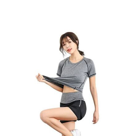 Runner Short 2W fitness set sivá 1