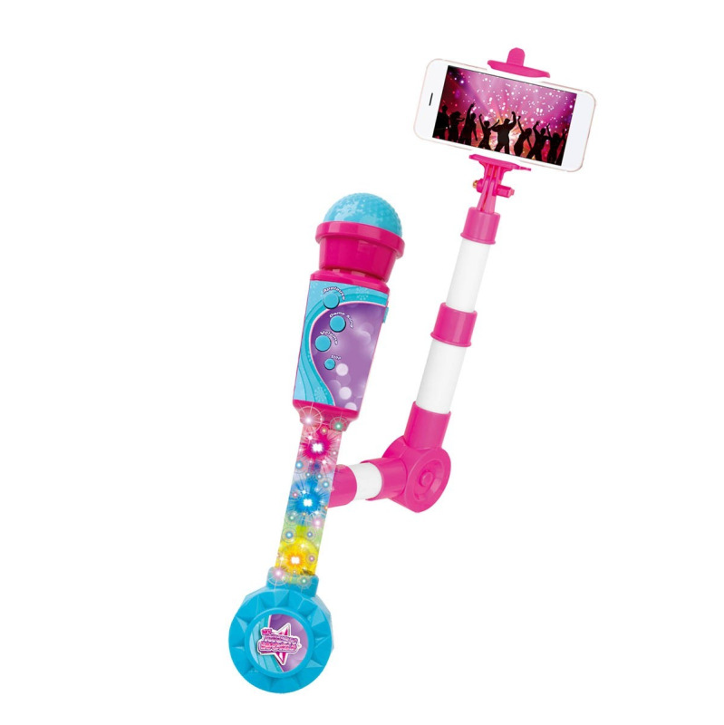 Mikrofón so selfie tyčou 1