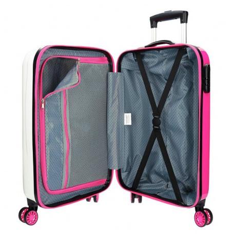 JOUMMA BAGS Luxusný detský ABS cestovný kufor MINNIE MOUSE Joy, 55x38x20cm, 34L, 2391462