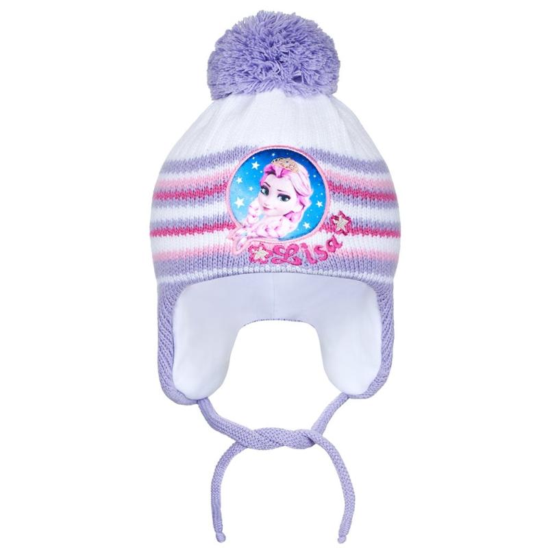 Zimná detská čiapočka New Baby Lisa fialová 104 (3-4r)