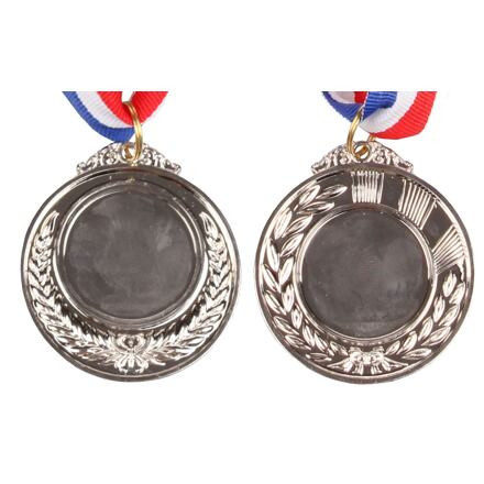 Metal Silver medaila so stuhou 1
