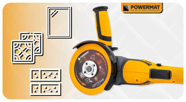 Diamantový kotúč 125 mm na sklo, POWERMAT 11