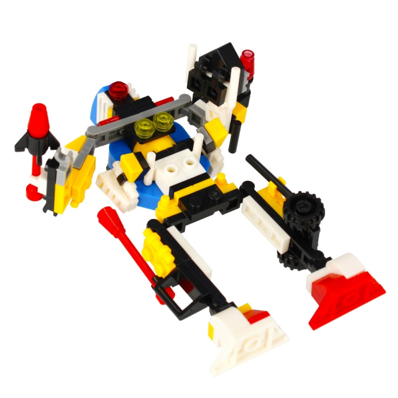 Stavebnica Robot - 4 druhy 7