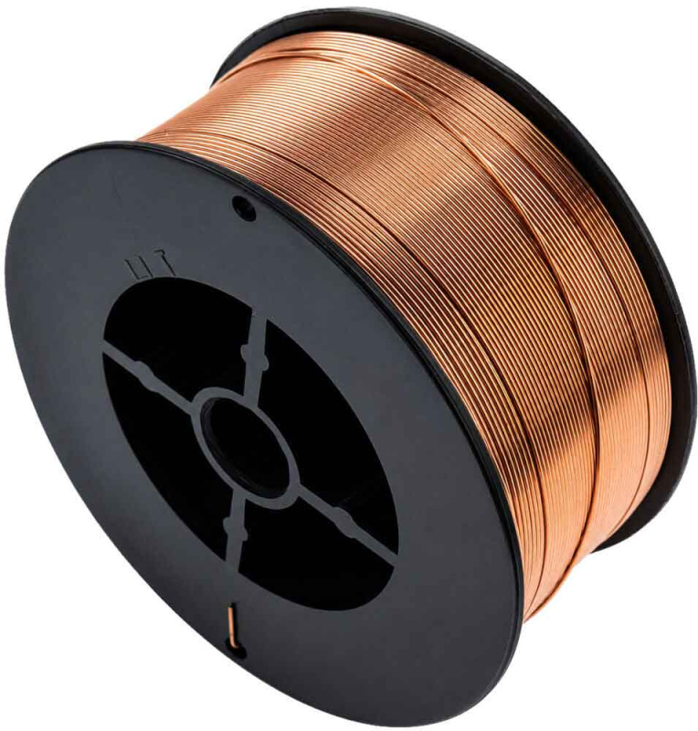 Drôt zvárací SG2 s medeným povlakom 0,8 mm, cievka 1kg, POWERMAT 4