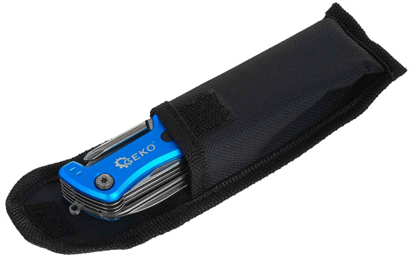 Multifunkčný nôž SPARK BLACK SURVIVAL SERIES, GEKO 9