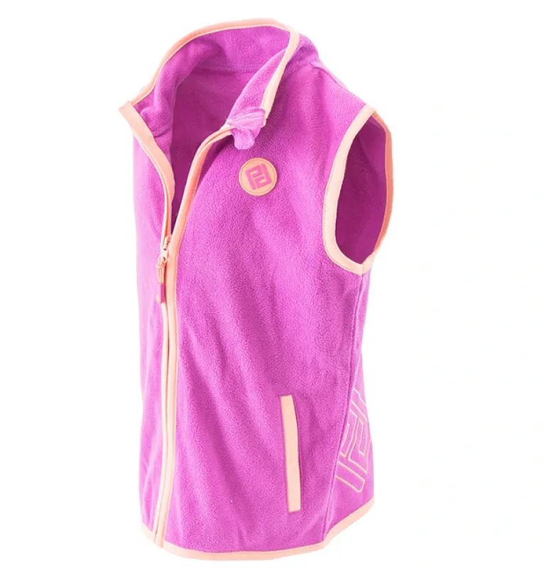 Dievčenská fleecová vesta, Pidilidi, PD1120-03, ružová