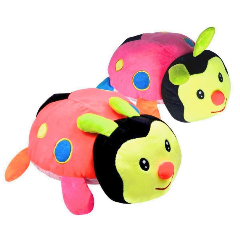 Plyšová farebná lienka