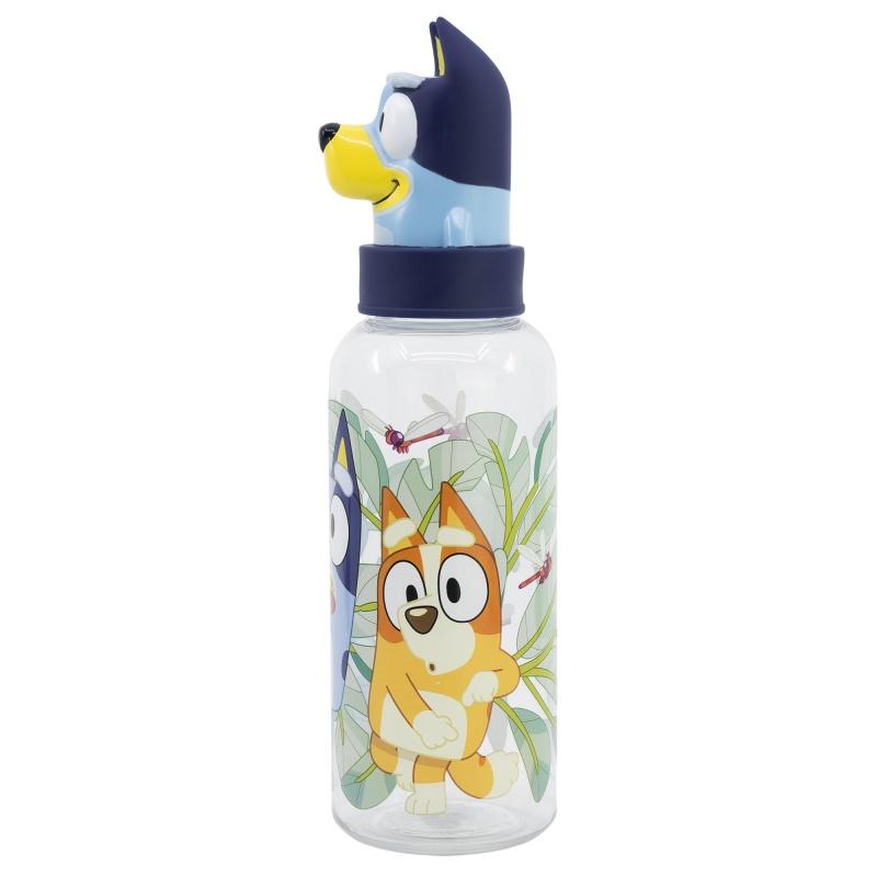 Plastová 3D fľaša s figúrkou Bluey, 560ml, 10109