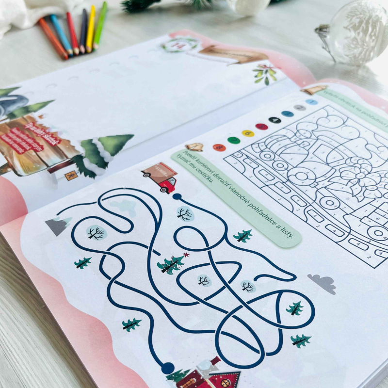 Vianočný denník A4 4