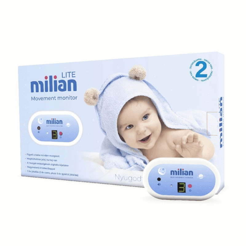 Monitor dychu Milian-Lite s 2 senzorovými podložkami